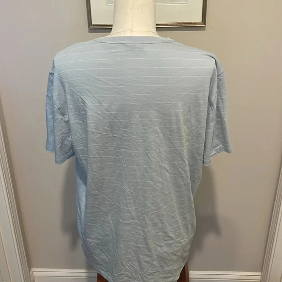 NWT!! Vince. - Men’s Casual Crewneck T-Shirt - Blue/White Striped - Size XL - Picture 4 of 8